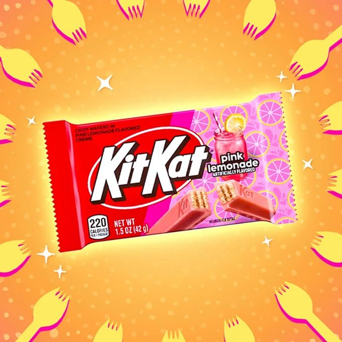 Kit Kat Limited Edition Pink Lemonade 42g - Candy Mail UK