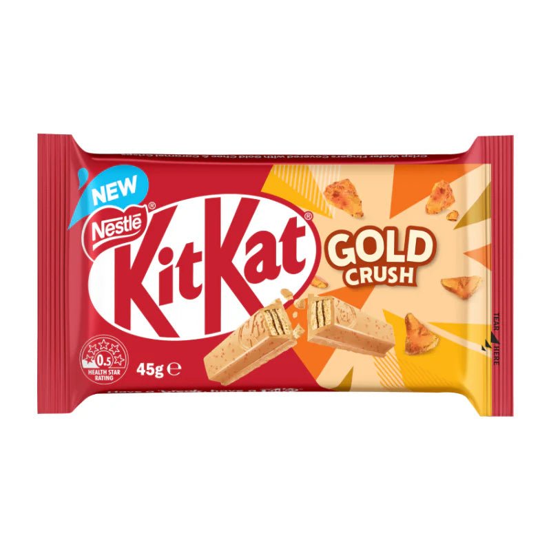 KitKat Gold Crush (Australia) 45g - Candy Mail UK