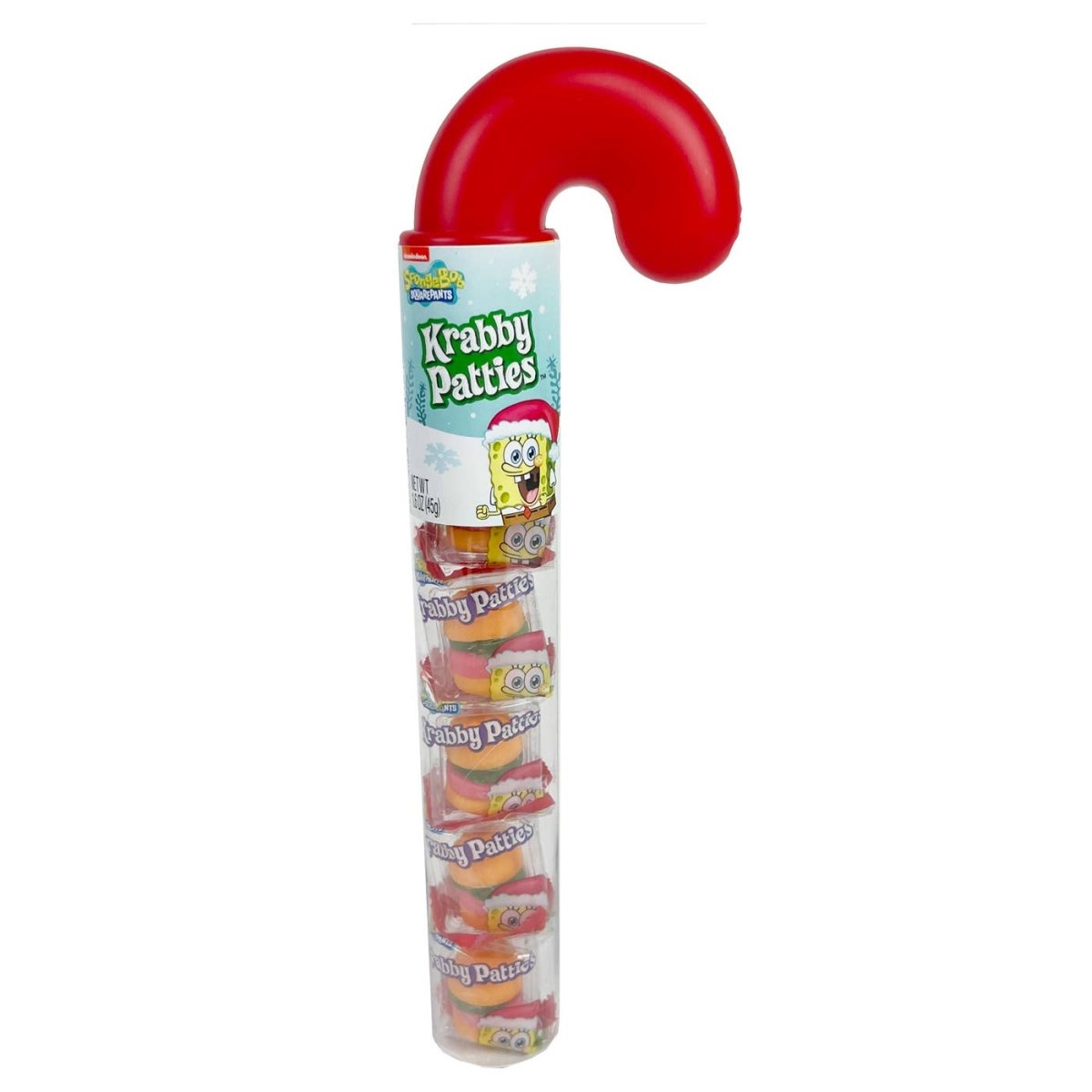 Krabby Patties Cane Tube 45g - Candy Mail UK