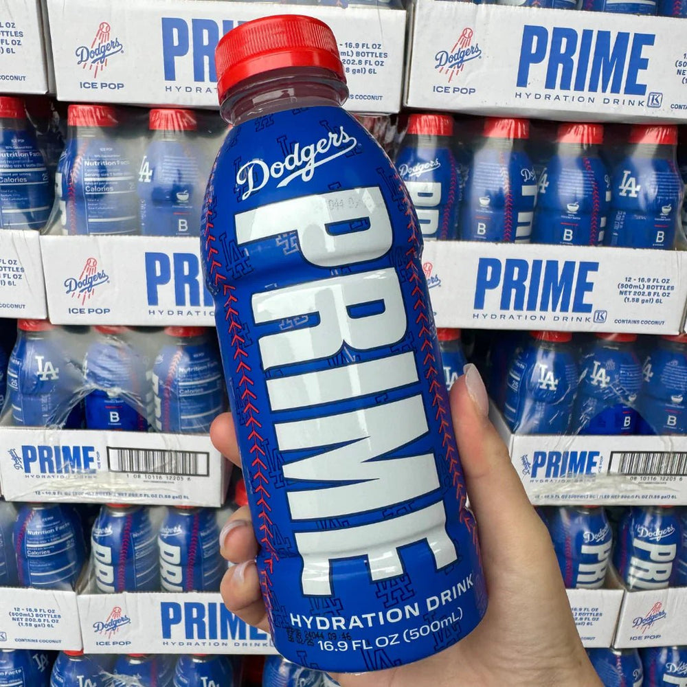 LA Dodgers Blue Limited Edition Prime Hydration 500ml - Candy Mail UK