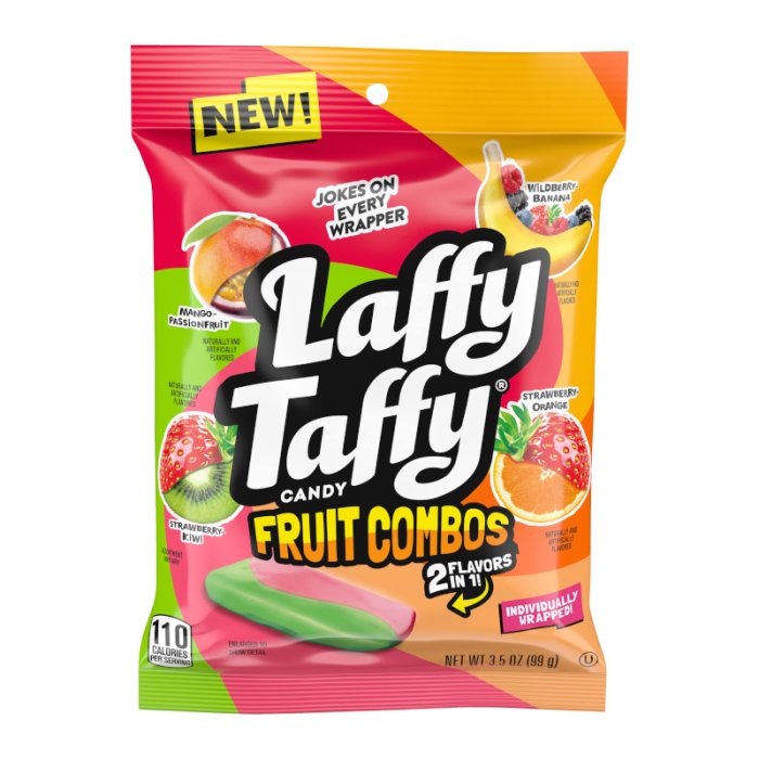 Laffy Taffy Fruit Combos 99g - Candy Mail UK