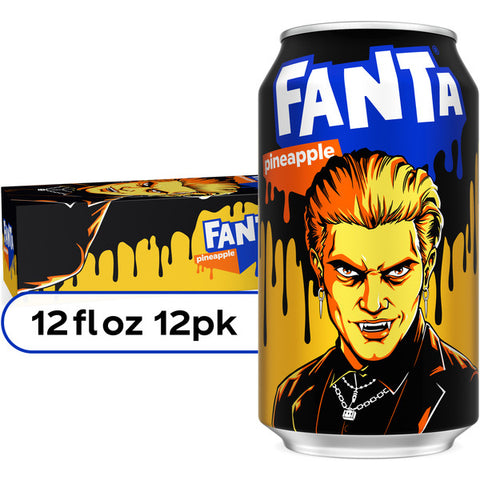 Case Fanta Pineapple USA Halloween Limited Edition 12x355ml