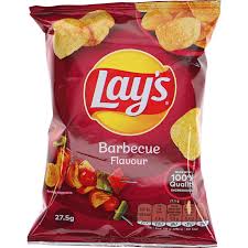 Lay's Barbeque Crisps (Sweden) 27.5g (BBE 28/8/24) - Candy Mail UK