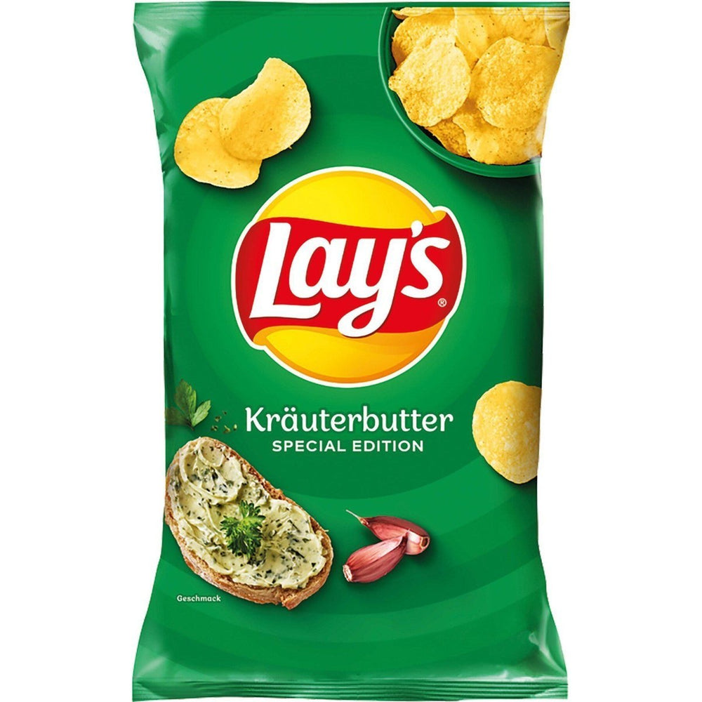 Lays Krauterbutter (Germany) 150g - Candy Mail UK