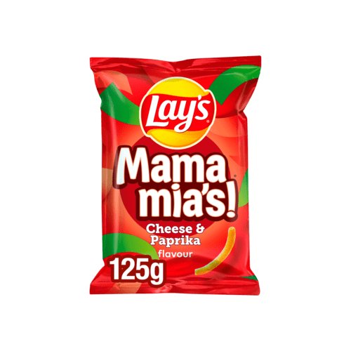 Lays Mama Mia's! Cheese & Paprika 125g - Candy Mail UK