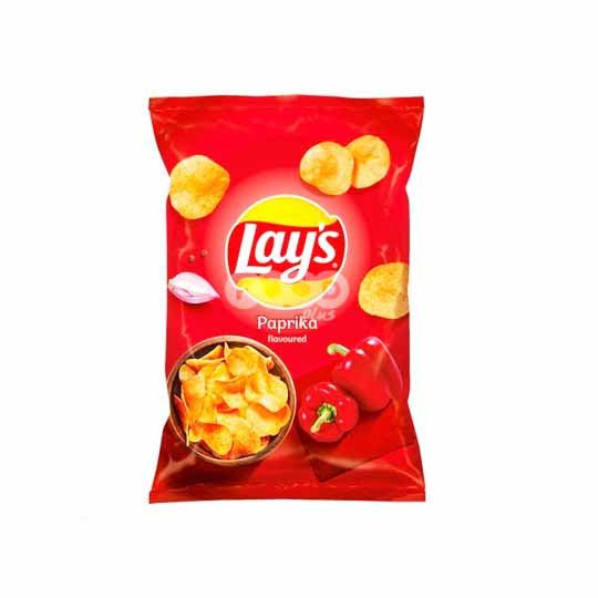 Lay's Paprika Crisps 130g Best Before (24/03/24) - Candy Mail UK