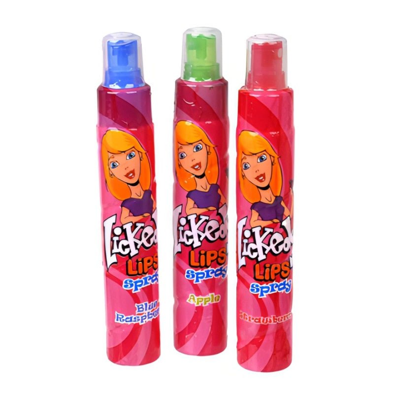 Lickedy Lips Spray Assorted Flavours 60g - Candy Mail UK