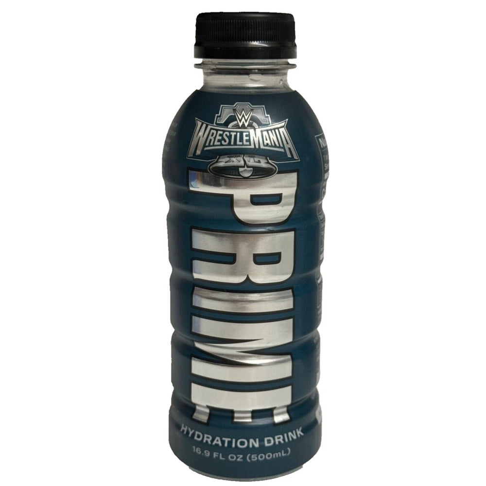 Limited Edition Wrestlemania Prime Hydration Limited Edition 500ml ...