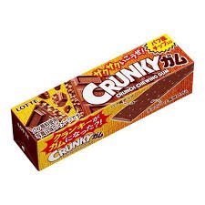 Lotte Crunky Crunch Chocolate Gum (Japan) 26g - Candy Mail UK