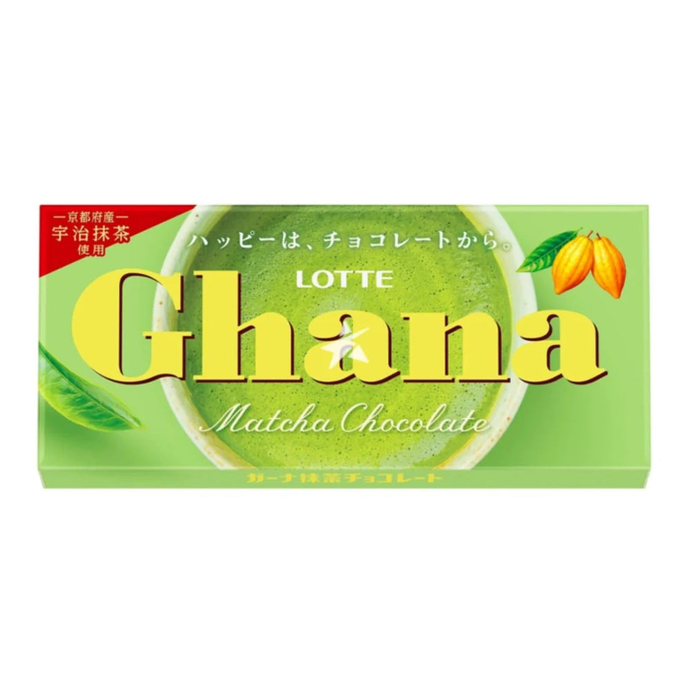 Lotte Ghana Chocolate Matcha 45g – Candymail UK