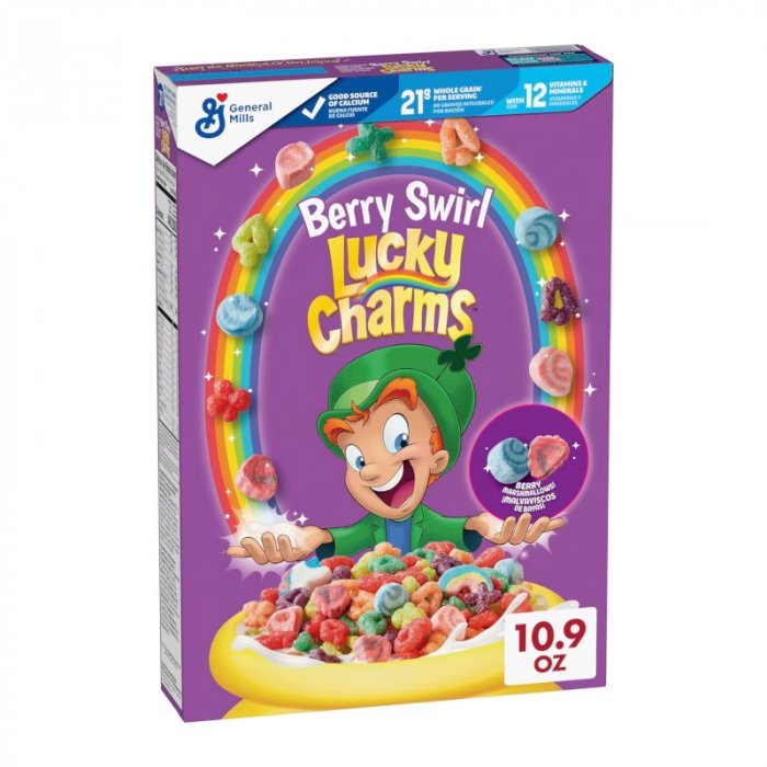 Lucky Charms Berry Swirl 309g - Candy Mail UK