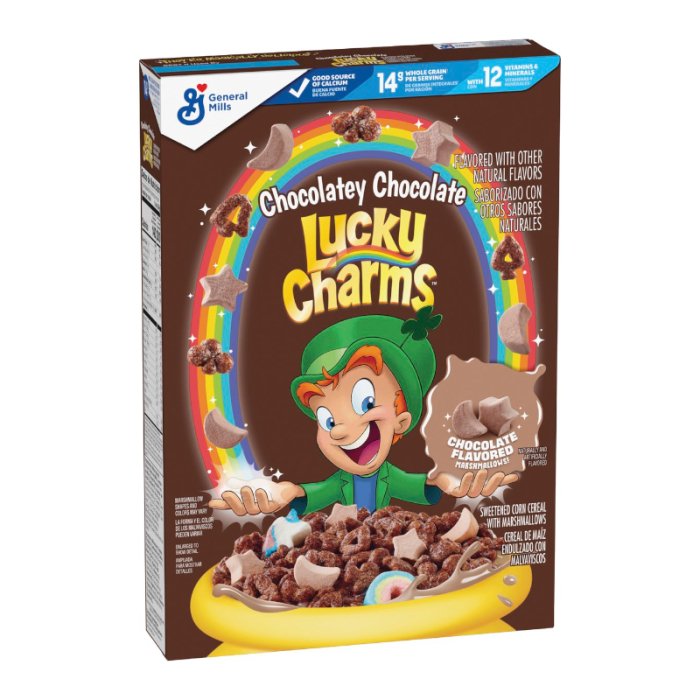 Lucky Charms Chocolatey Chocolate 300g - Candy Mail UK