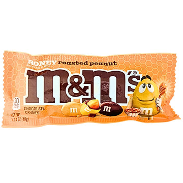 M&M's Honey Roasted Peanut 49g product packaging