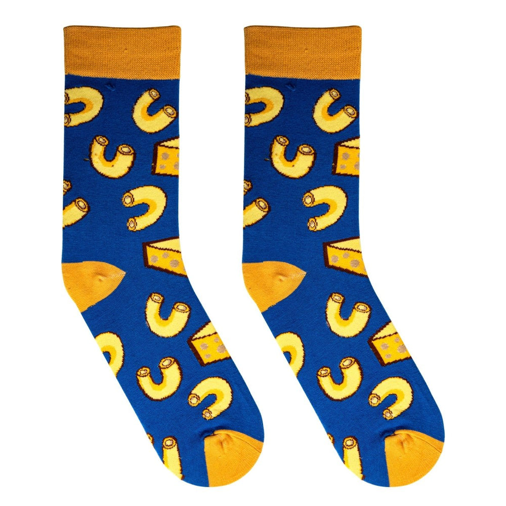 Mac N Cheese - Mens Crew Socks - Candy Mail UK