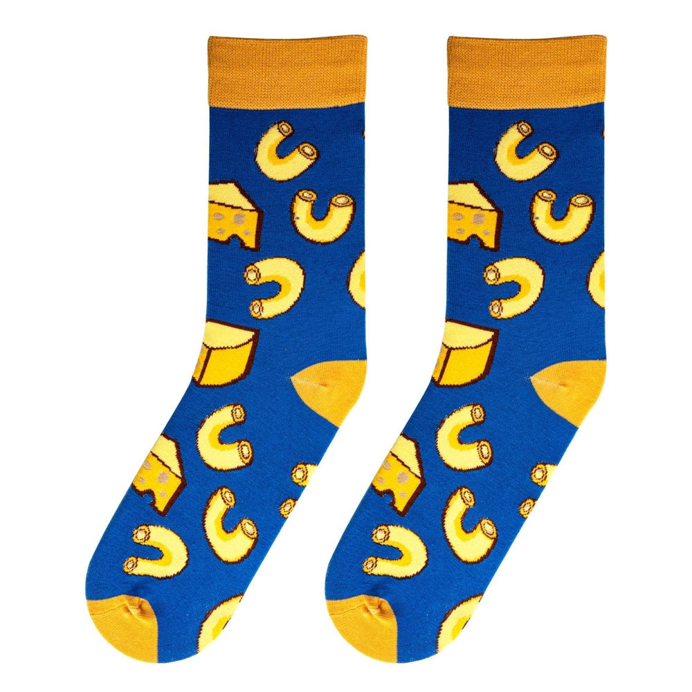 Mac N Cheese - Mens Crew Socks - Candy Mail UK