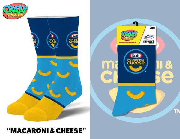 
                  
                    Macaroni & Cheese - Mens Crew Socks - Candy Mail UK
                  
                