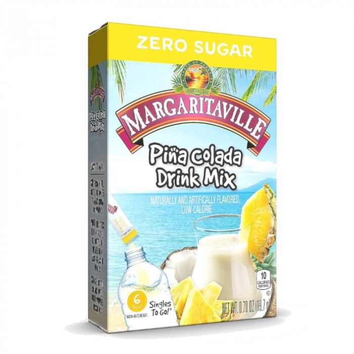 Margaritaville Singles To Go Pina Colada Drink Mix 18g - Candy Mail UK