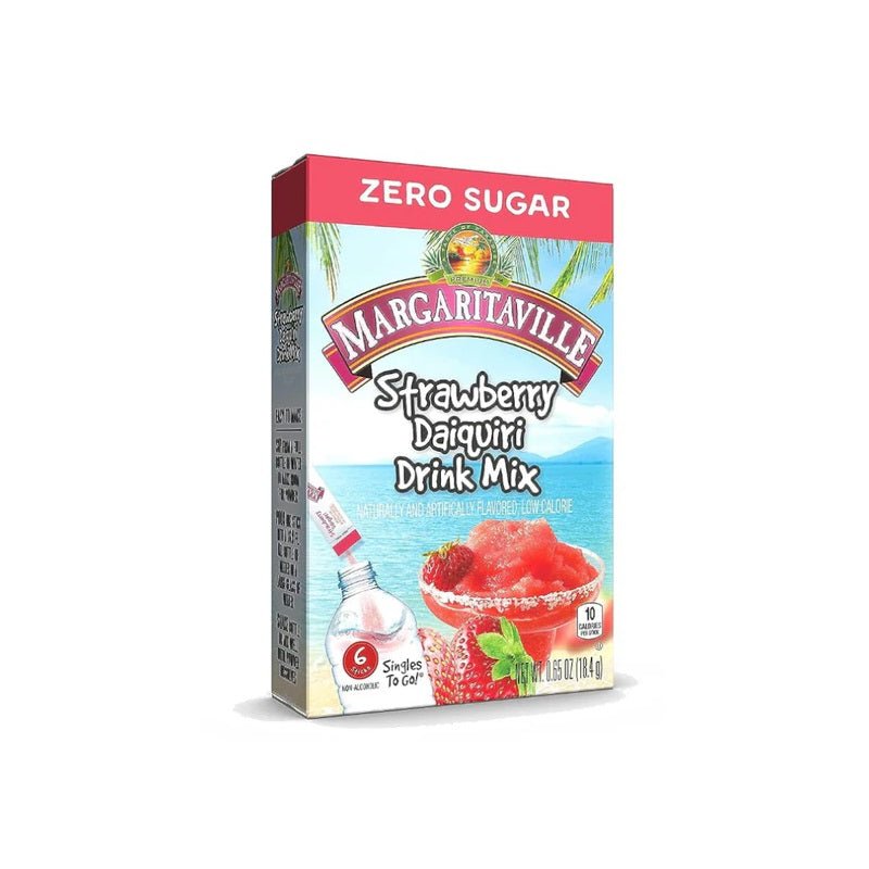 Margaritaville Singles To Go Strawberry Daiquiri Drink Mix 18g - Candy Mail UK