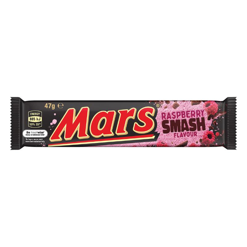 Mars Raspberry Smash 47g - Candy Mail UK