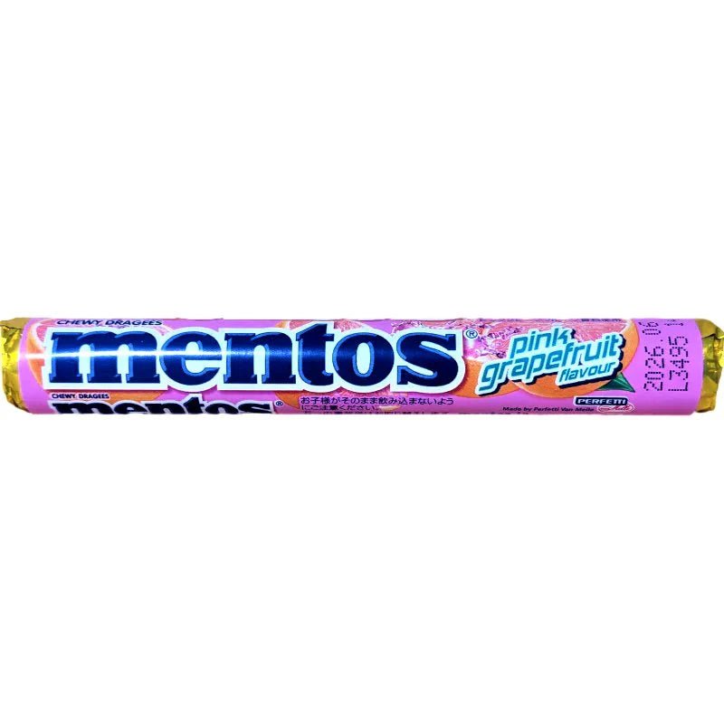 Mentos Pink Grapefruit (Japan) 37.5g - Candy Mail UK