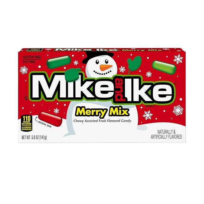 Mike & Ike Merry Mix Theatre Box 120g - Candy Mail UK