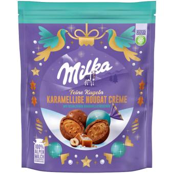 Milka Milka Fine Balls Caramel Nougat Cream 90g