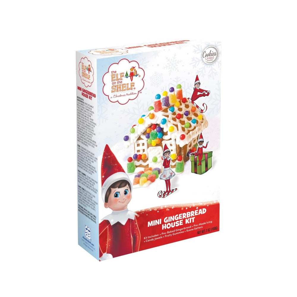 Mini Elf on a Shelf Gingerbread Kit 198g - Candy Mail UK