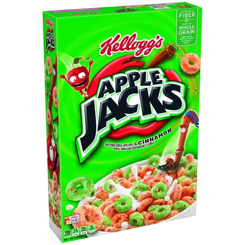 Mini Kellogg's Apple Jacks Cereal 27g - Candy Mail UK