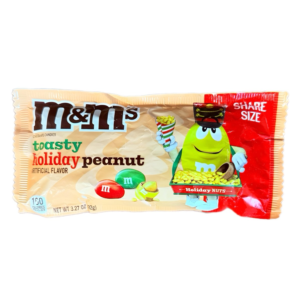 M&M'S Toasty Holiday Peanut Share Size Bag 92g - Candy Mail UK