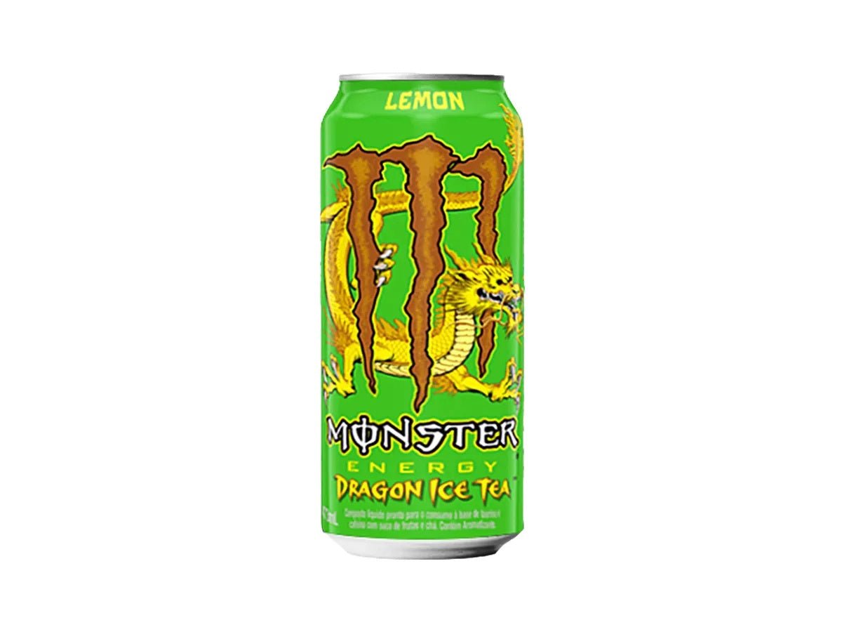 Monster Energy Drink Dragon Iced Tea Limited Edition Lemon Flavour 473ml - Candy Mail UK
