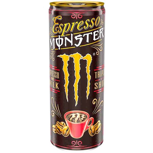 Monster Energy Espresso and Milk Triple Shot 250ml - Candy Mail UK