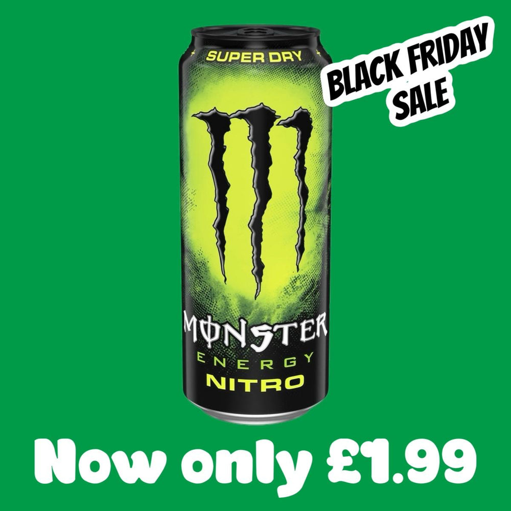 Monster Nitro Super Dry Energy Drink (USA) 473ml - Candy Mail UK