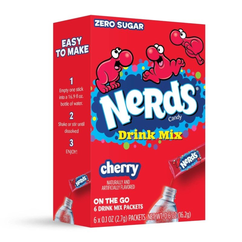 Nerds Drink Mix Cherry 16.2g - Candy Mail UK