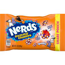 Nerds Halloween Spooky Gummy Clusters 85g - Candy Mail UK