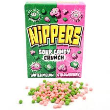 Nippers Watermelon & Strawberry Box 50g - Candy Mail UK