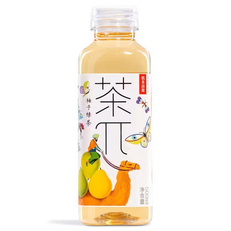 Nongfu Spring Pomelo Green Tea 500ml - Candy Mail UK