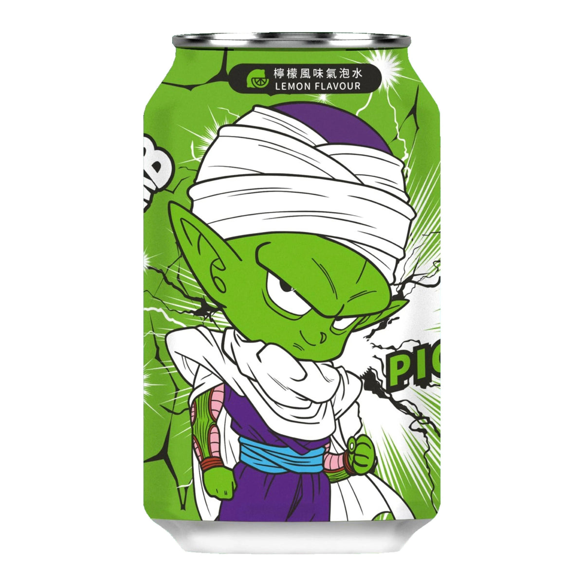 Ocean Bomb Dragonball Piccolo Lemon Soda 330ml - Candy Mail UK