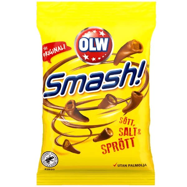 OLW Smash! Bites (Sweden) 100g - Candy Mail UK