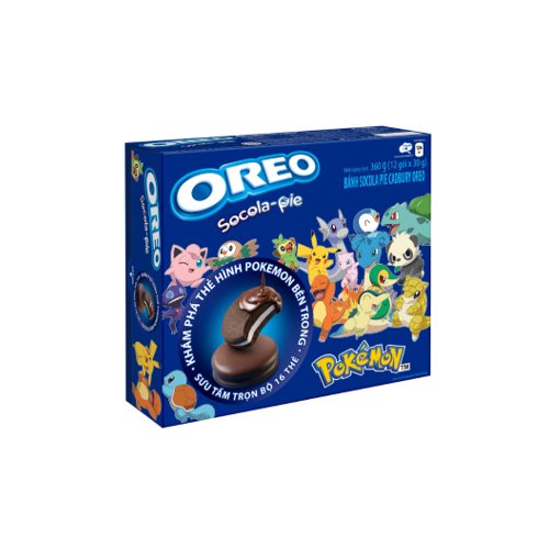 Oreo Chocolate Pie Pokémon 360g - Candy Mail UK