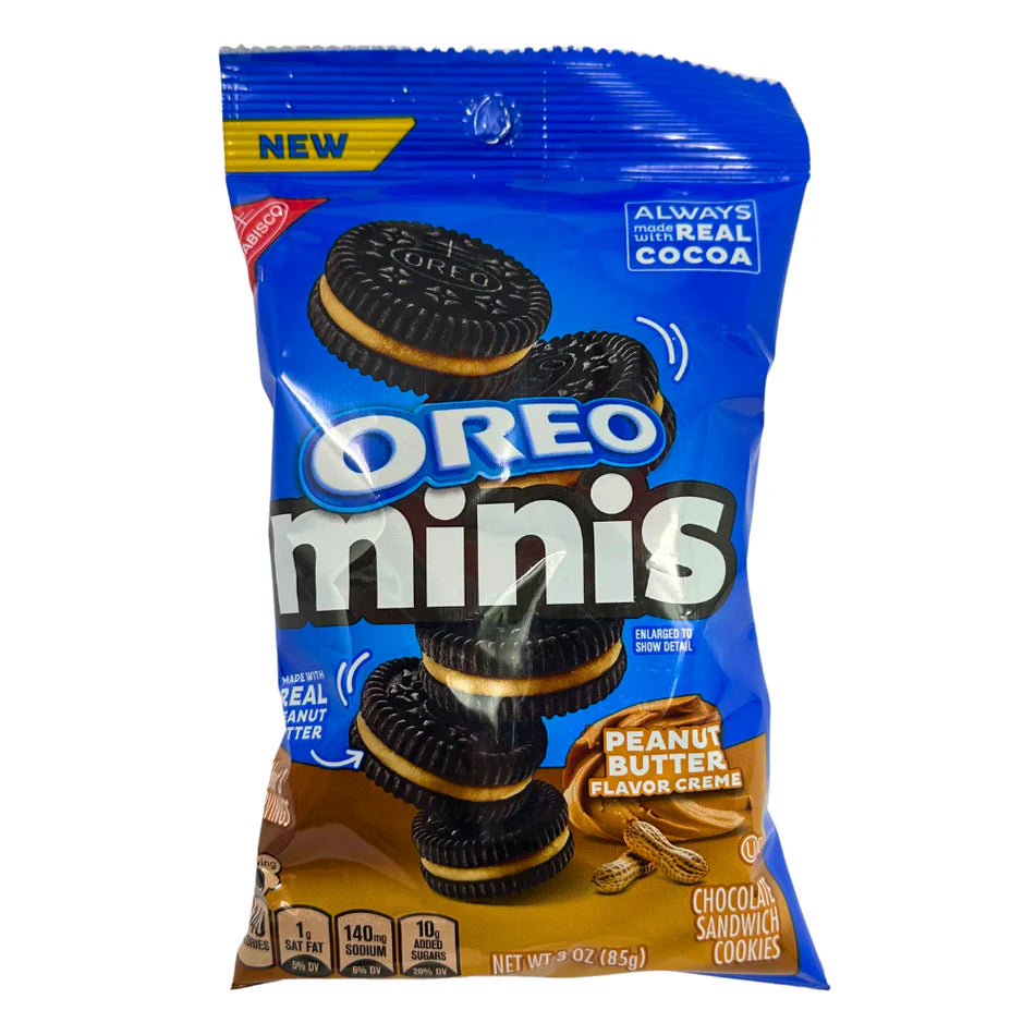 Oreo Mini Peanut Butter Flavour Creme 85g