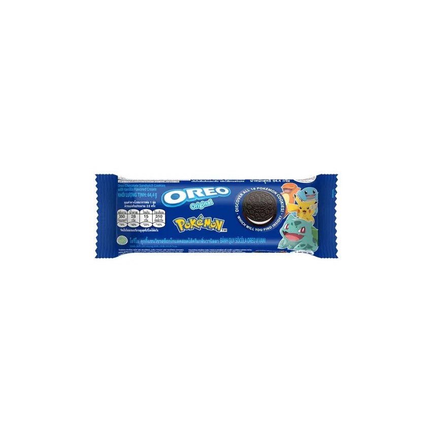 Oreo Pokemon Vanilla Sandwich Cookies 64.4g - Candy Mail UK