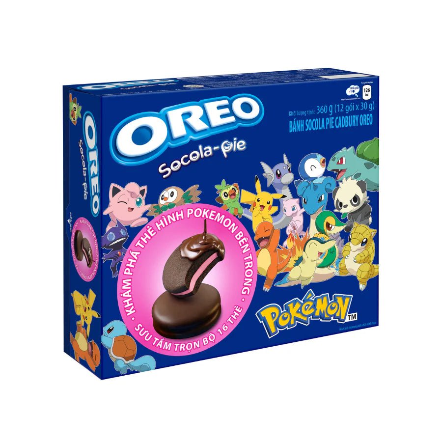 Oreo Strawberry Pie Pokémon 360g - Candy Mail UK