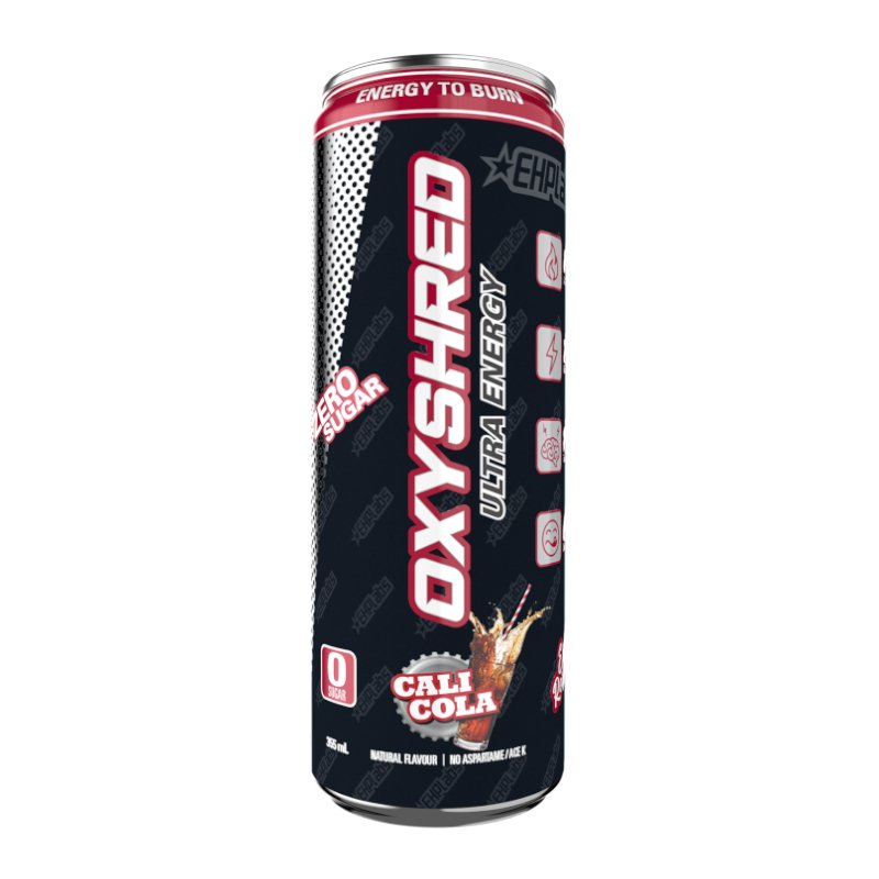 Oxyshred Ultra Energy Drink Zero Sugar - Cali Cola Flavour 355ml (Copy) - Candy Mail UK