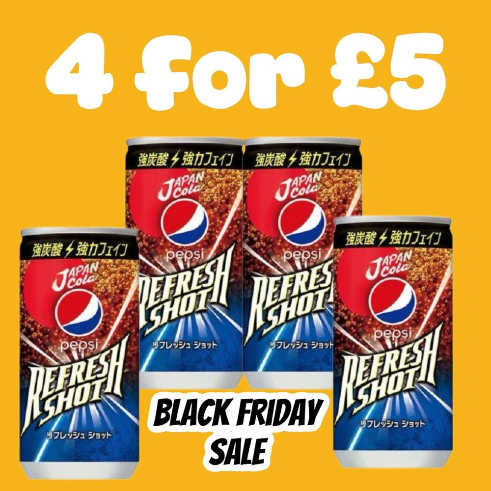 Pepsi Refresh Shot (Japan) 200ml 4 for £5 - Candy Mail UK