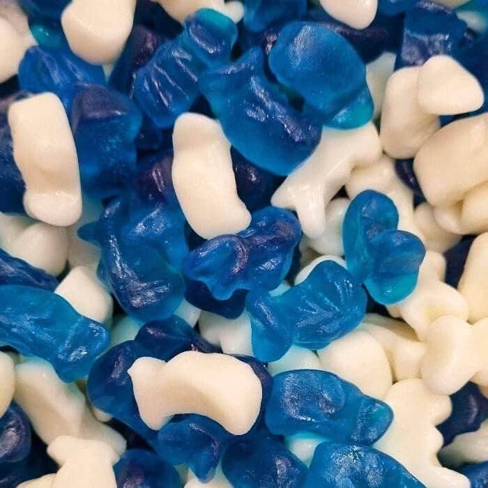 Pick and Mix Sweets - Baby Dolphins 250g - Candy Mail UK