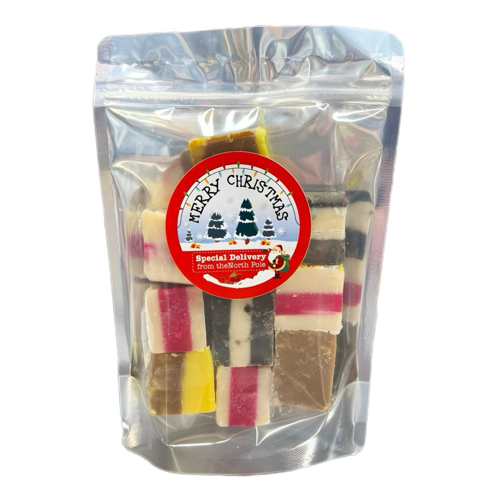 Pick and Mix Sweets - Christmas Fudge Mix 400g - Candy Mail UK