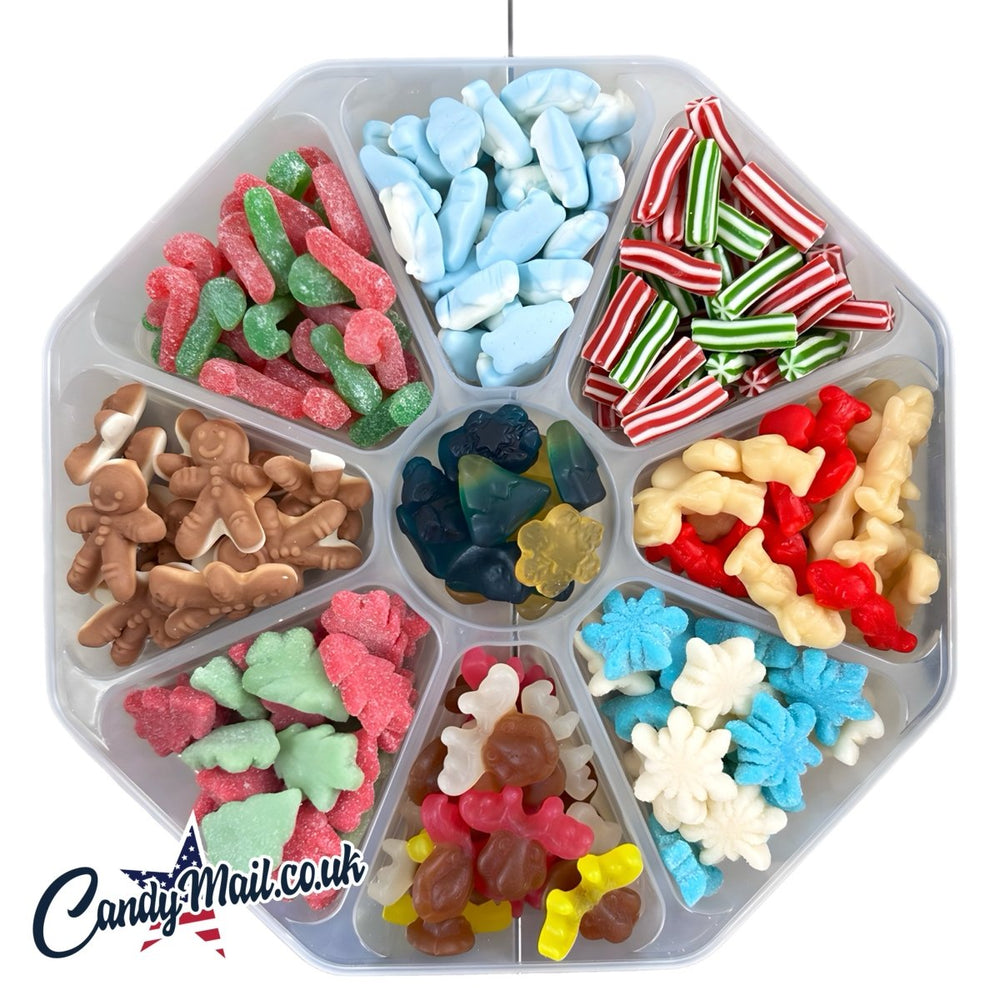 Pick and Mix Sweets - Christmas Sweet Platter - Candy Mail UK