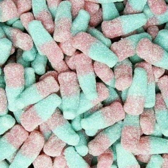 Pick and Mix Sweets - Fizzy Bubblegum Bottles 250g - Candy Mail UK