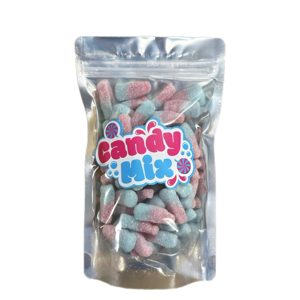 Pick and Mix Sweets - Fizzy Bubblegum Bottles 250g - Candy Mail UK