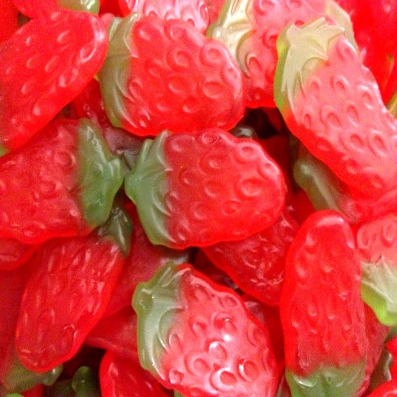 Pick and Mix Sweets - Haribo Giant Strawberries 250g - Candy Mail UK